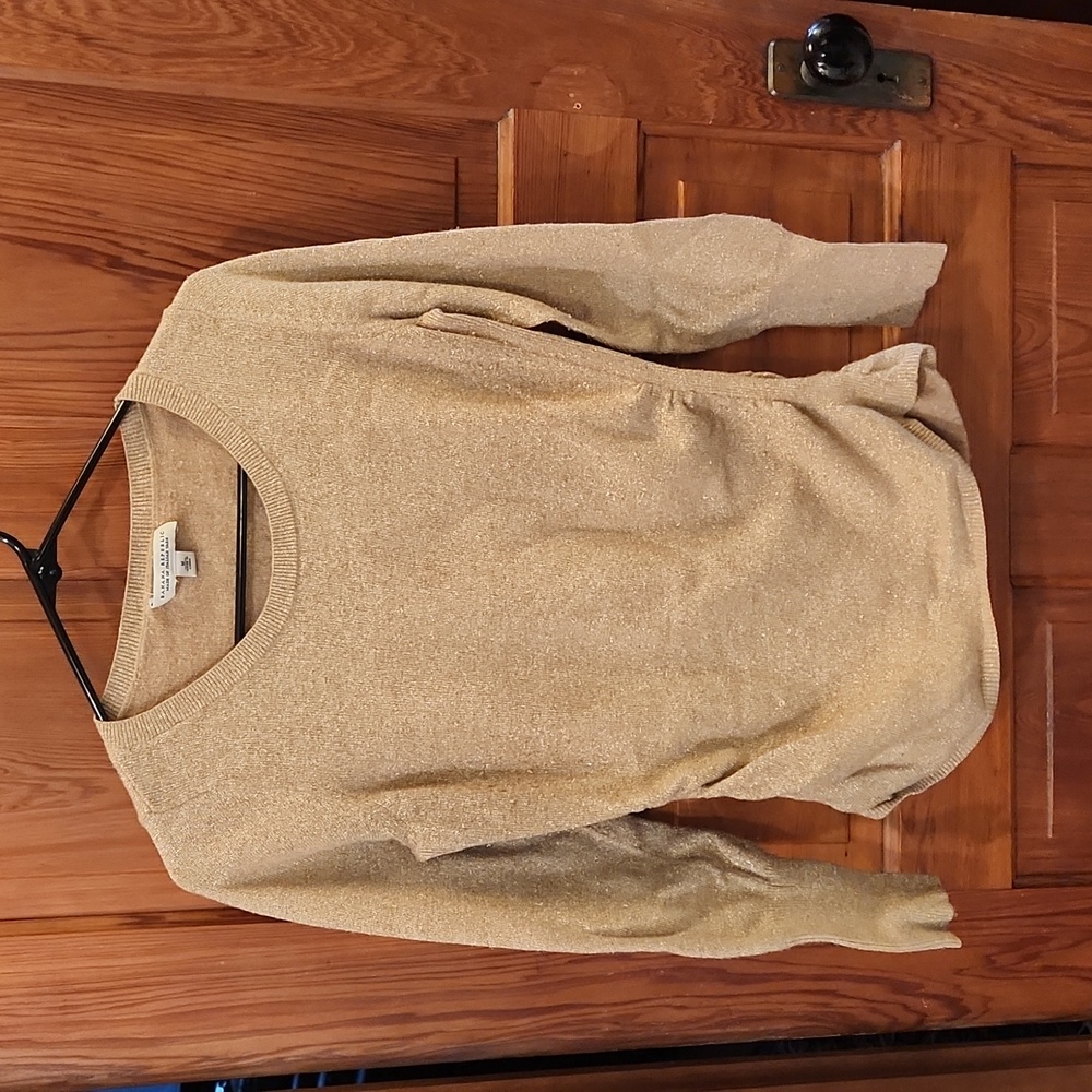 Gold sweater